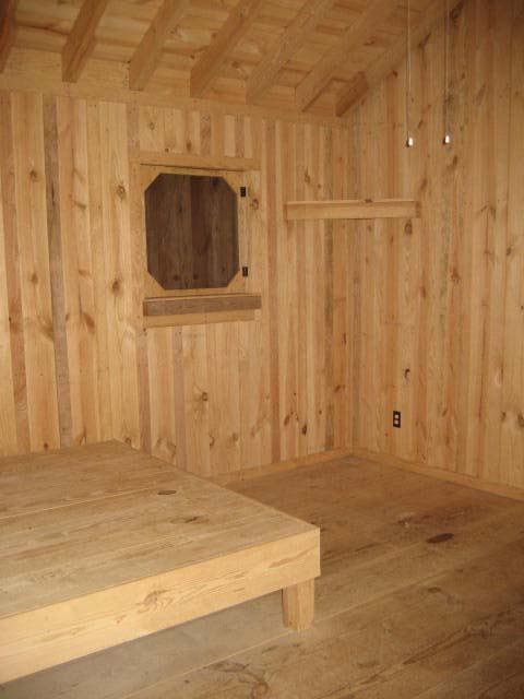 Cabin inside