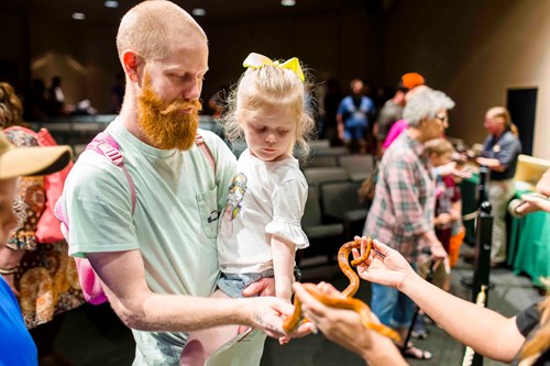 mississippi museum of natural science snake day