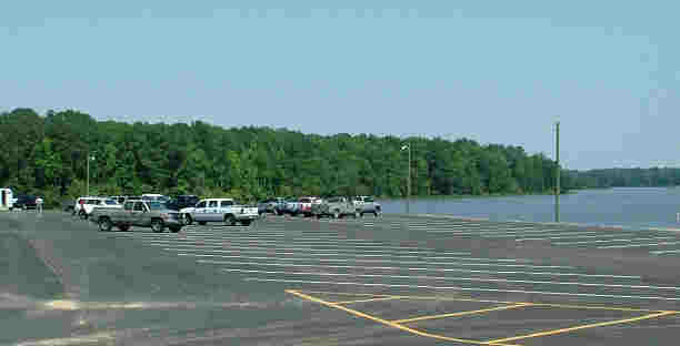 Example of parking lots for Boating Access Grant Program