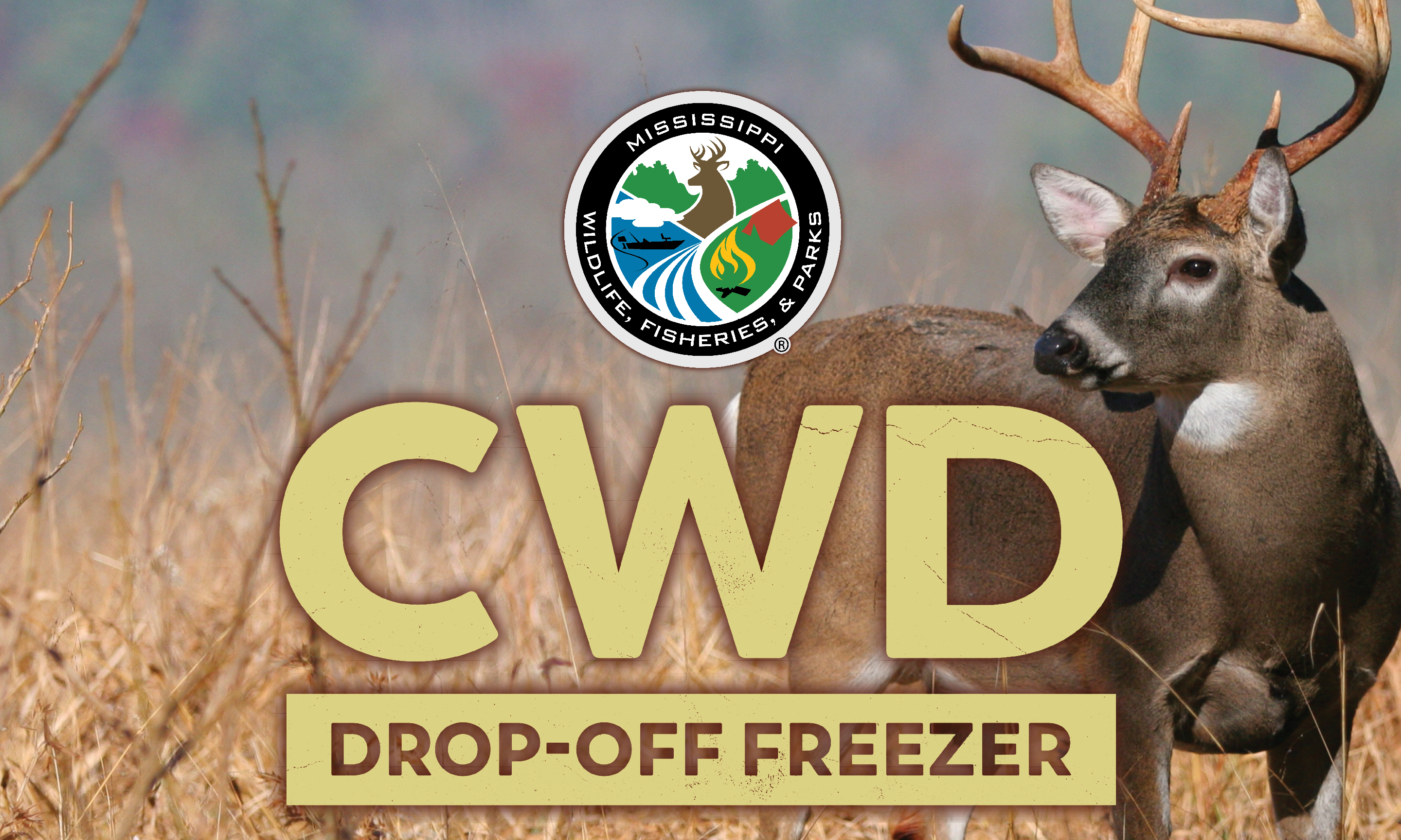 CWD drop off freezer graphic