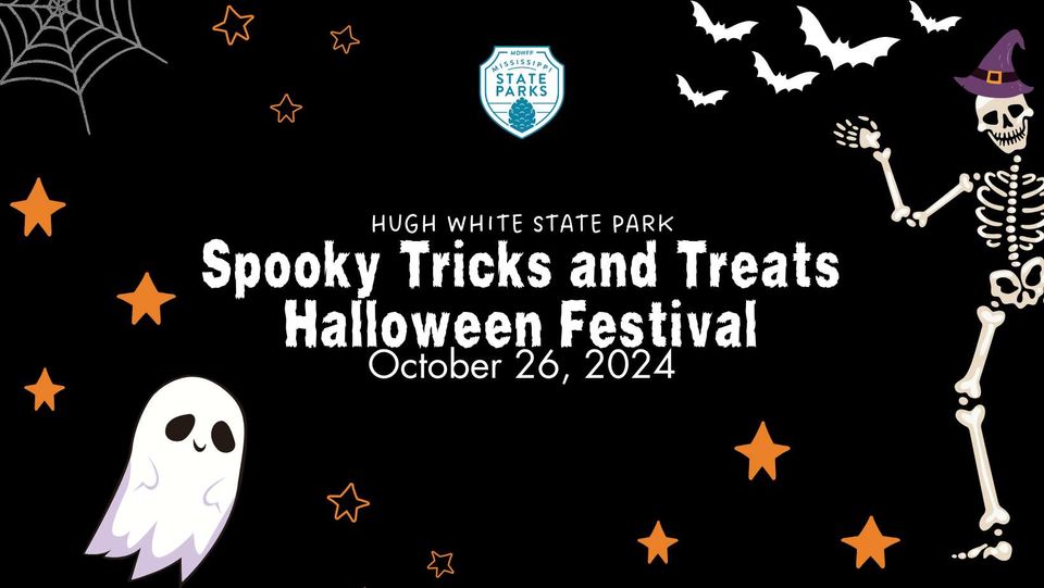 Hugh White State Park Spooky Tricks and Treats Halloween Festival