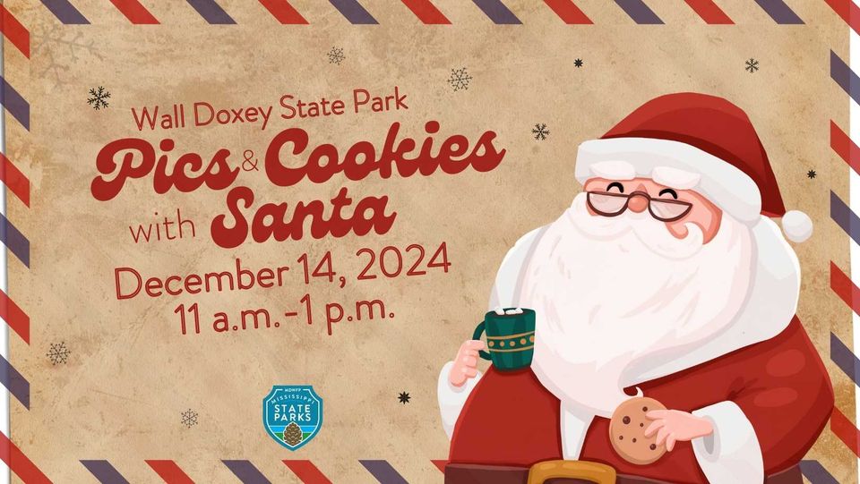 Wall Doxey Pics and Cookies with Santa