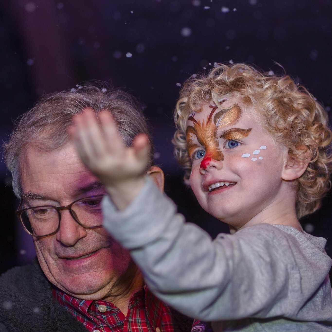 family at snow much fun at the Mississippi Museum of natural science