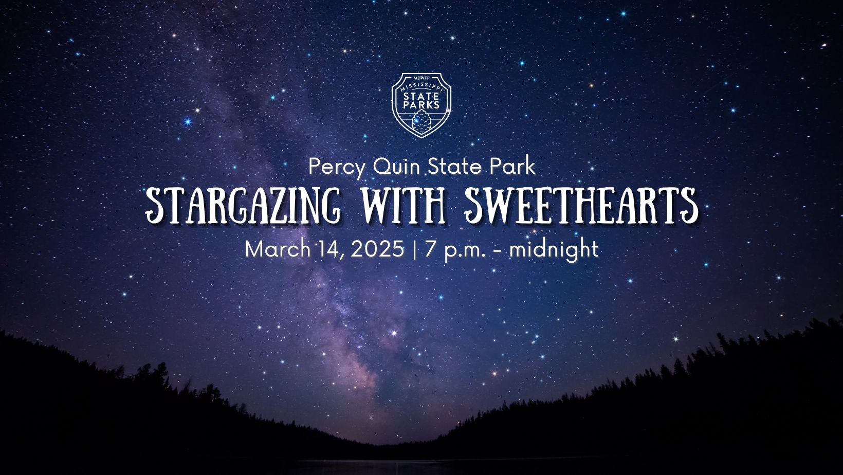 Percy Quin State Park Stargazing with Sweethearts