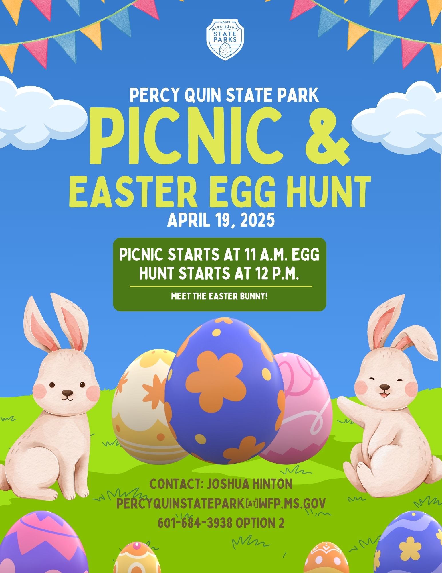 Percy Quin Picnic & Easter Egg Hunt