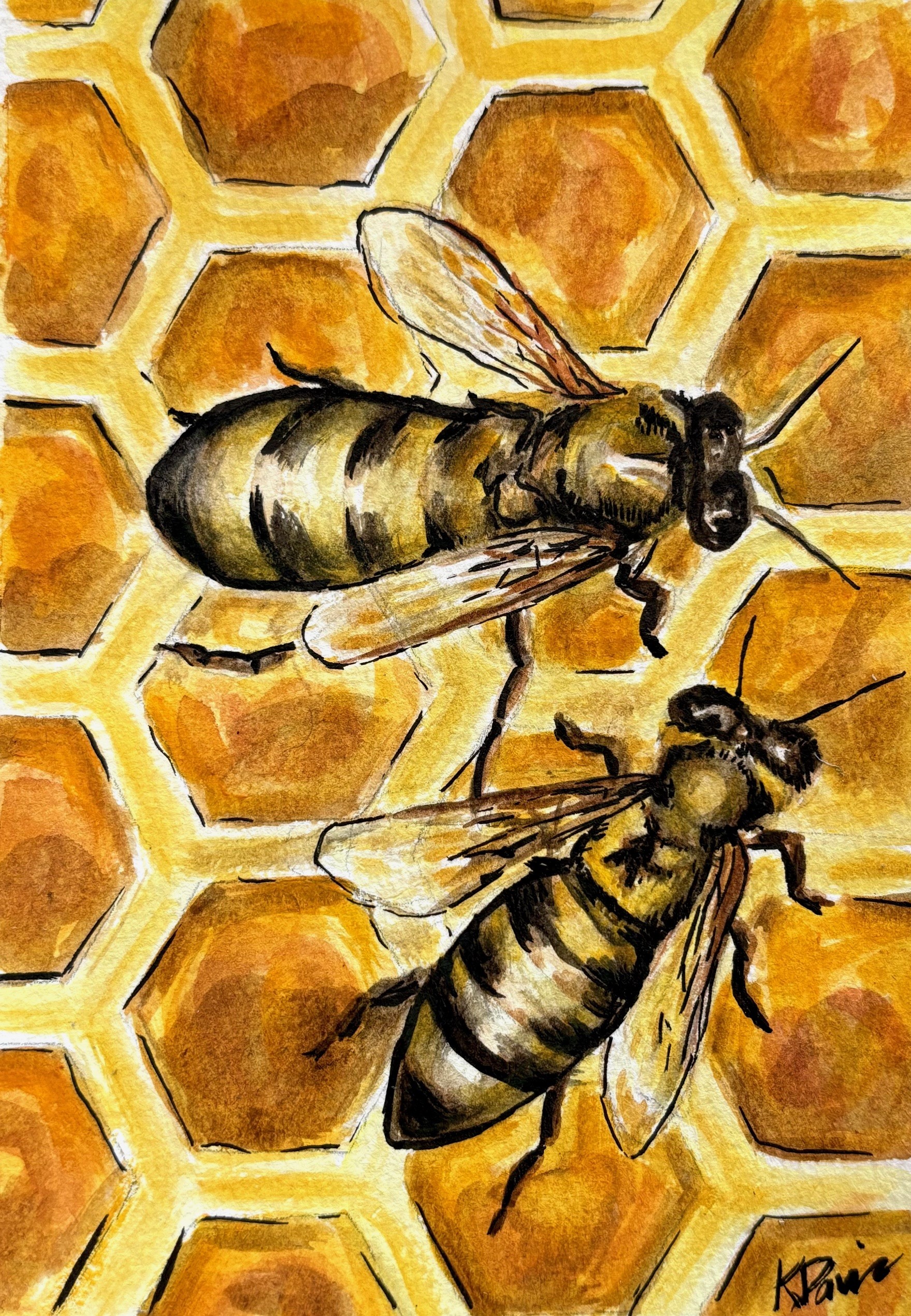 Bee Painting