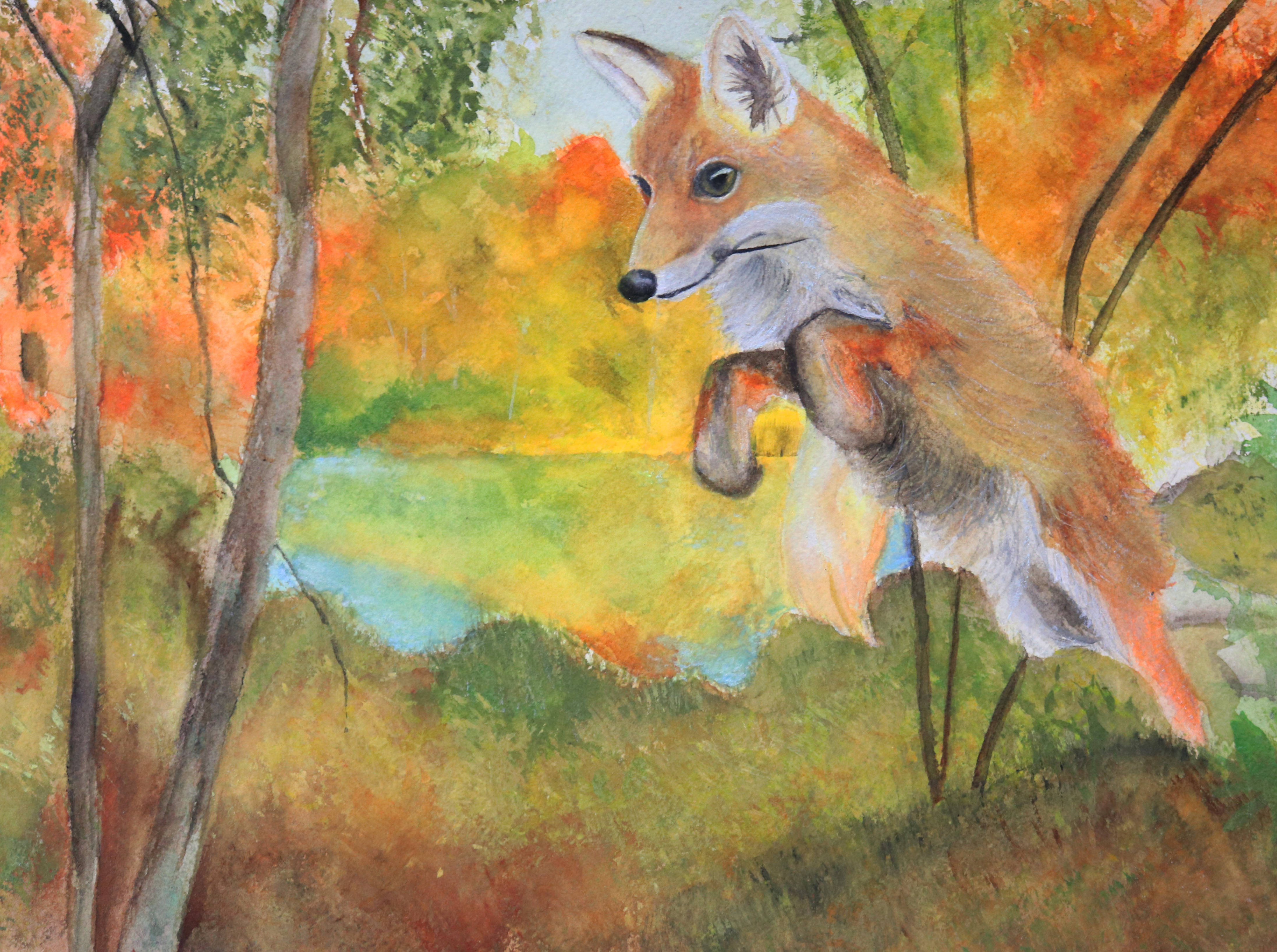 Fox Trot in Fall