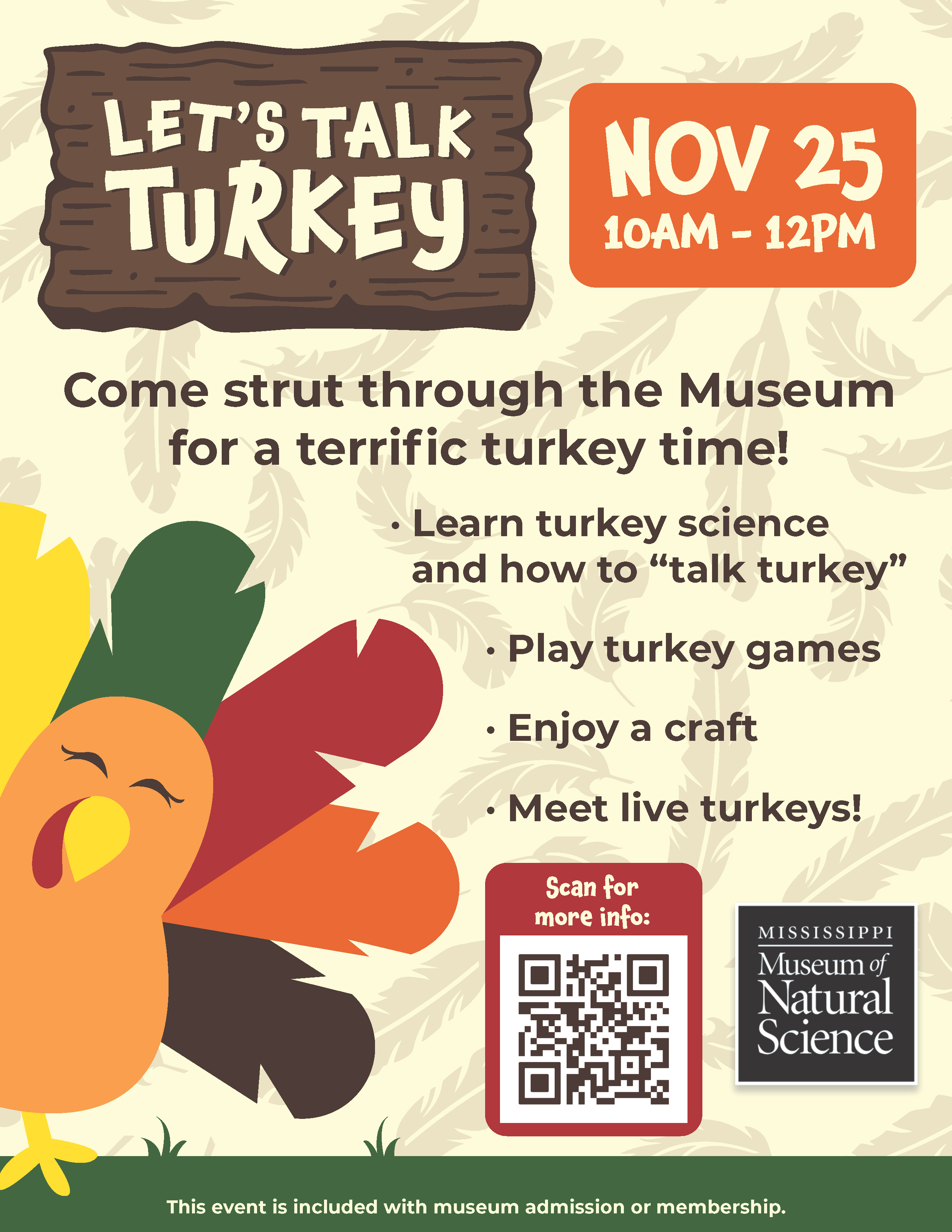 Let's Talk Turkey 2025 flyer