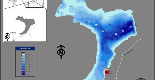 Tishomingo State Park Depth Map