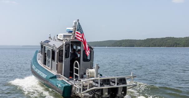 Law Enforcement boat